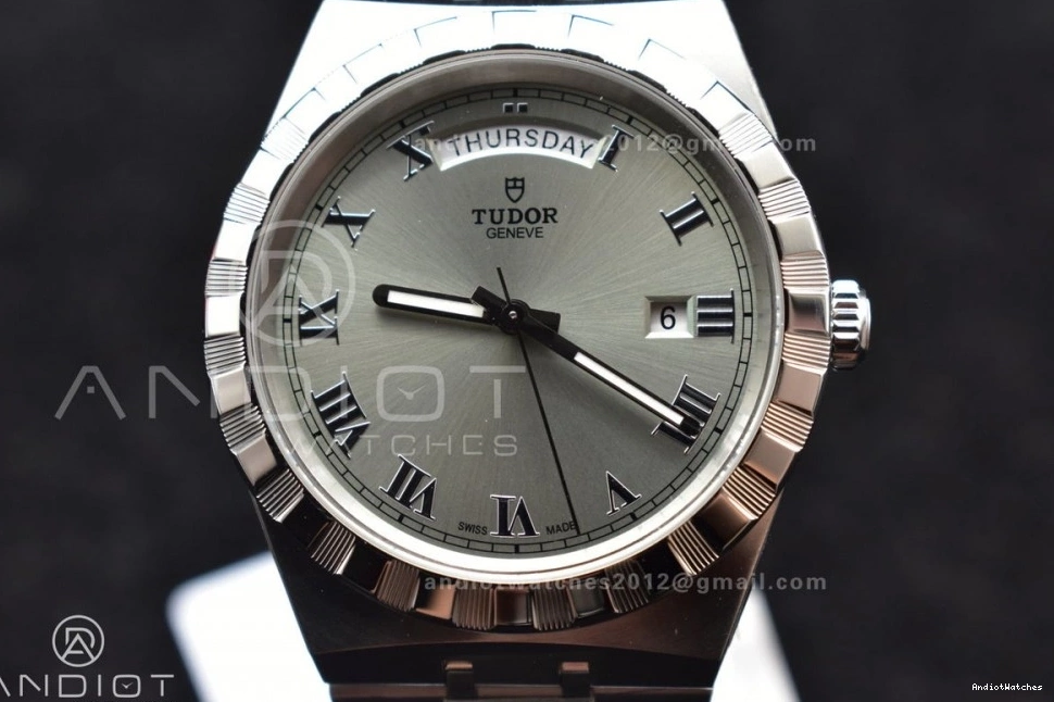 Tudor Dial SS Strap Royal Grey on A 1:1 V7F Trendsetting Best 1198 Edition 0227